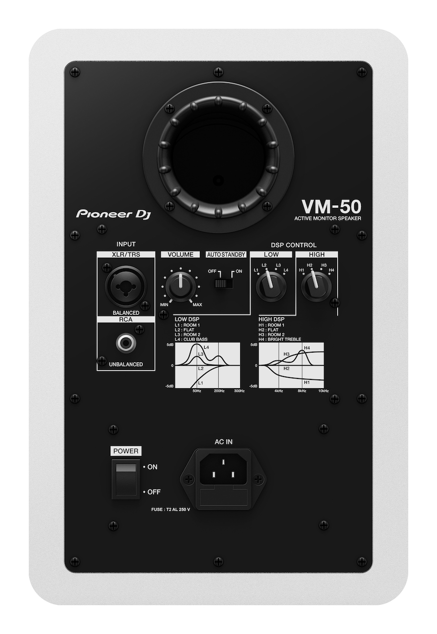 Pioneer Dj Vm-50 White - Aktive studio monitor - Variation 4