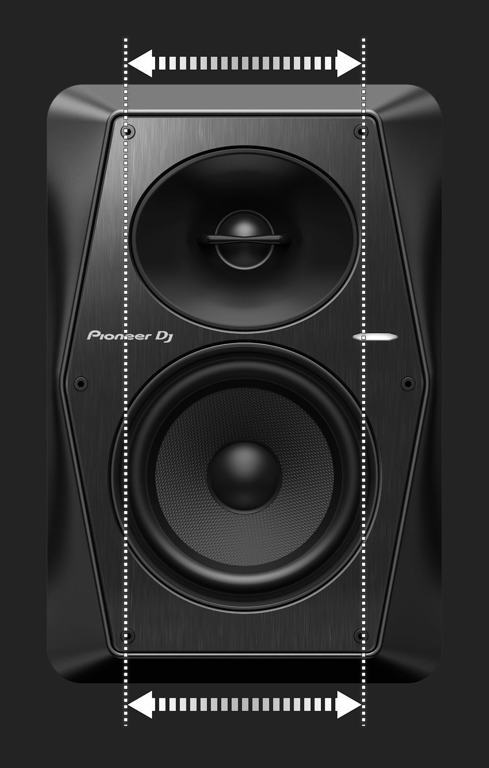 Pioneer Dj Vm-80 - Aktive studio monitor - Variation 5