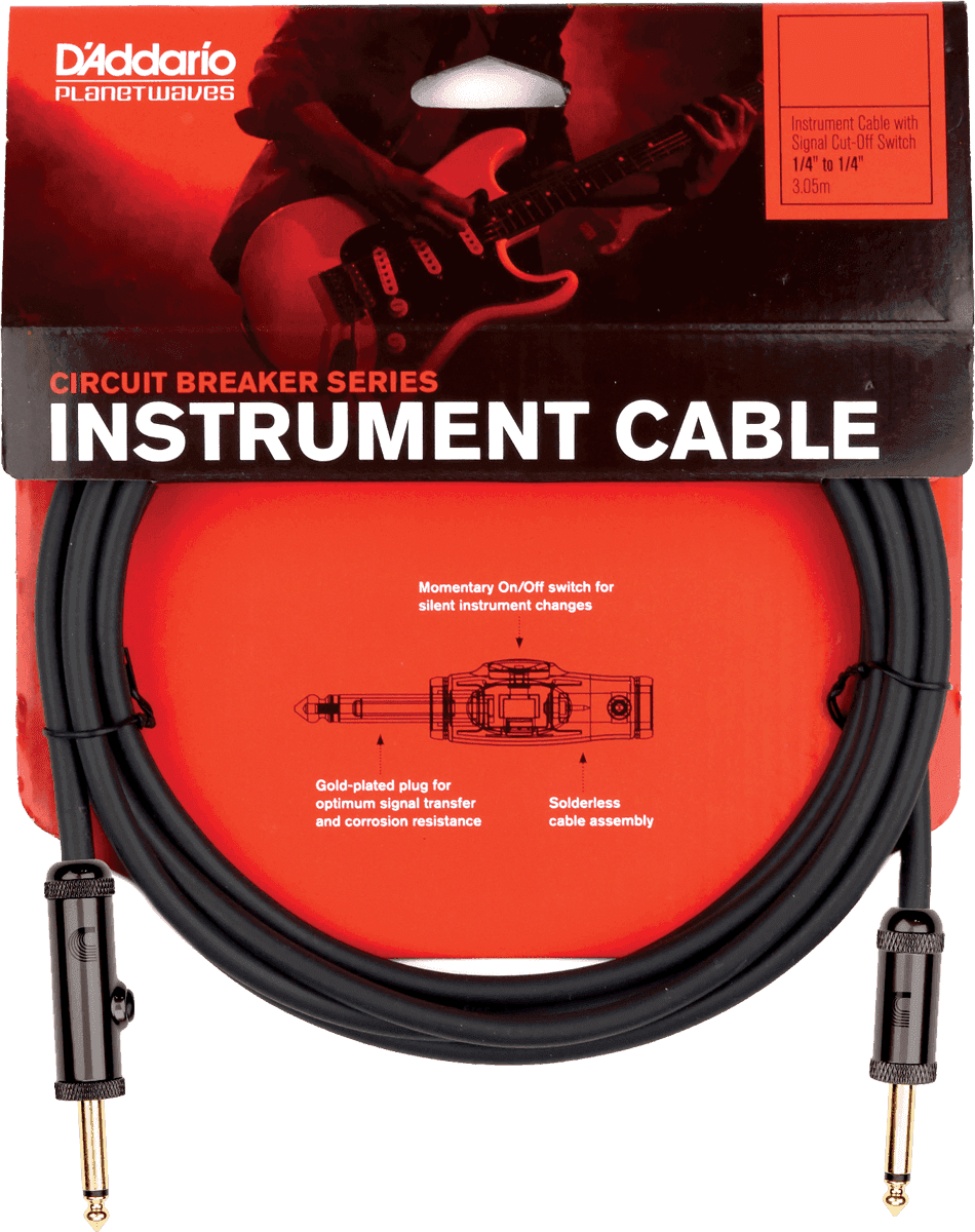 Planet Waves Instrument Ag15 Circuit Breaker Interrupteur Droit 4.5 M - - Kabel - Main picture