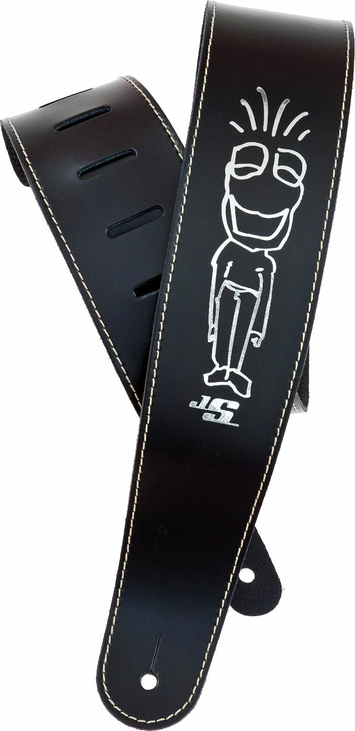Planet Waves Joe Satriani Cuir Leather Frog Man - Gitarrengurt - Main picture