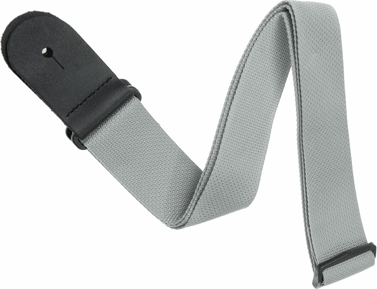 Planet Waves S105 Woven Polypropylene Guitar Strap 50mm Silver - Gitarrengurt - Main picture