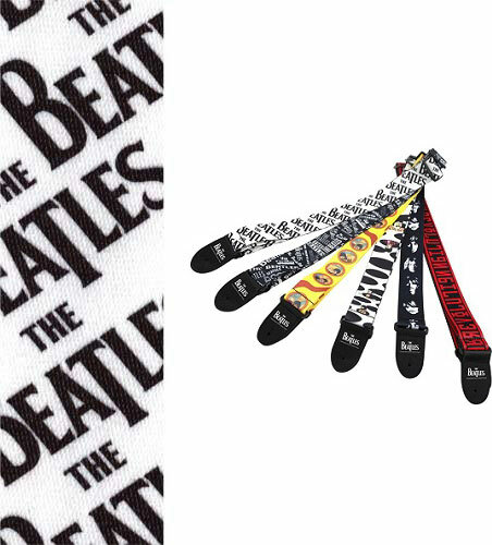 Planet Waves The Beatles Nylon Woven Black Logo - Gitarrengurt - Main picture