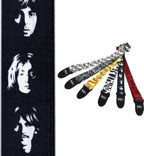 Planet Waves The Beatles Nylon Woven White Album - Gitarrengurt - Main picture