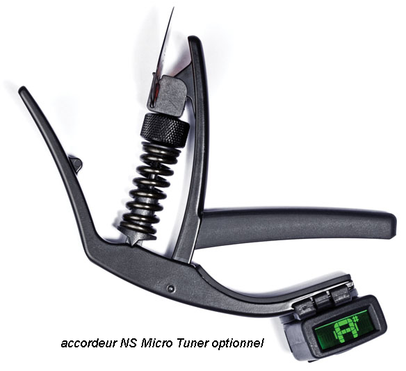 D'addario Ns Artist Capo Black - Kapodaster - Variation 2