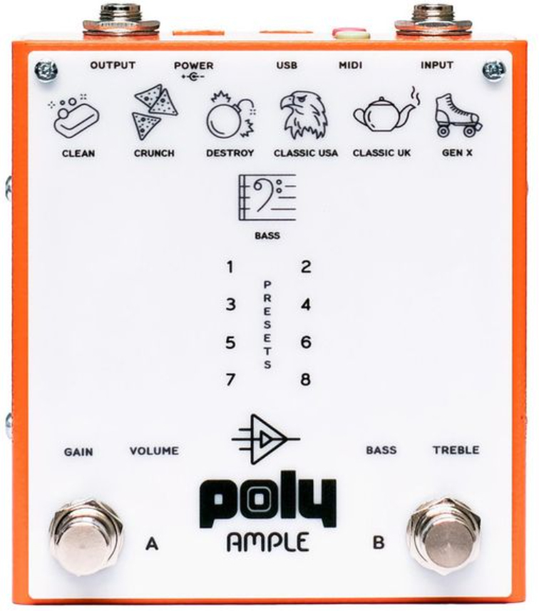 Poly Effects Ample Amp & Cab Sim - Gitarrenverstärker-Modellierungssimulation - Main picture