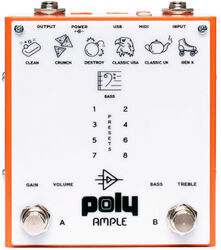 Gitarrenverstärker-modellierungssimulation Poly effects Ample Amp & Cab Sim