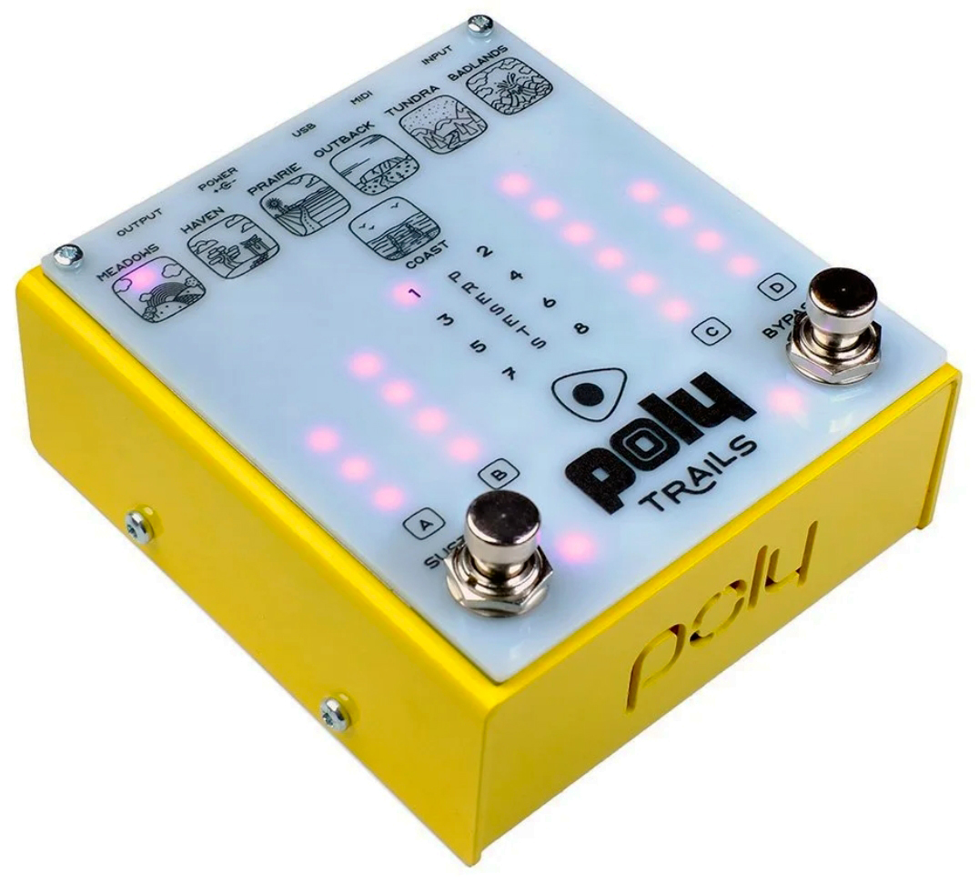 Poly Effects Trails Modulation / Delay - Reverb/Delay/Echo Effektpedal - Variation 1