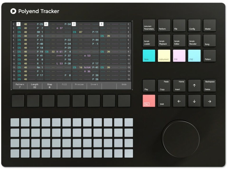 Polyend Tracker - Sampler - Main picture