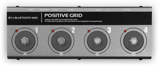 Positive Grid Bt4 Bluetooth Midi Pedal - Fußschalter & Sonstige - Main picture