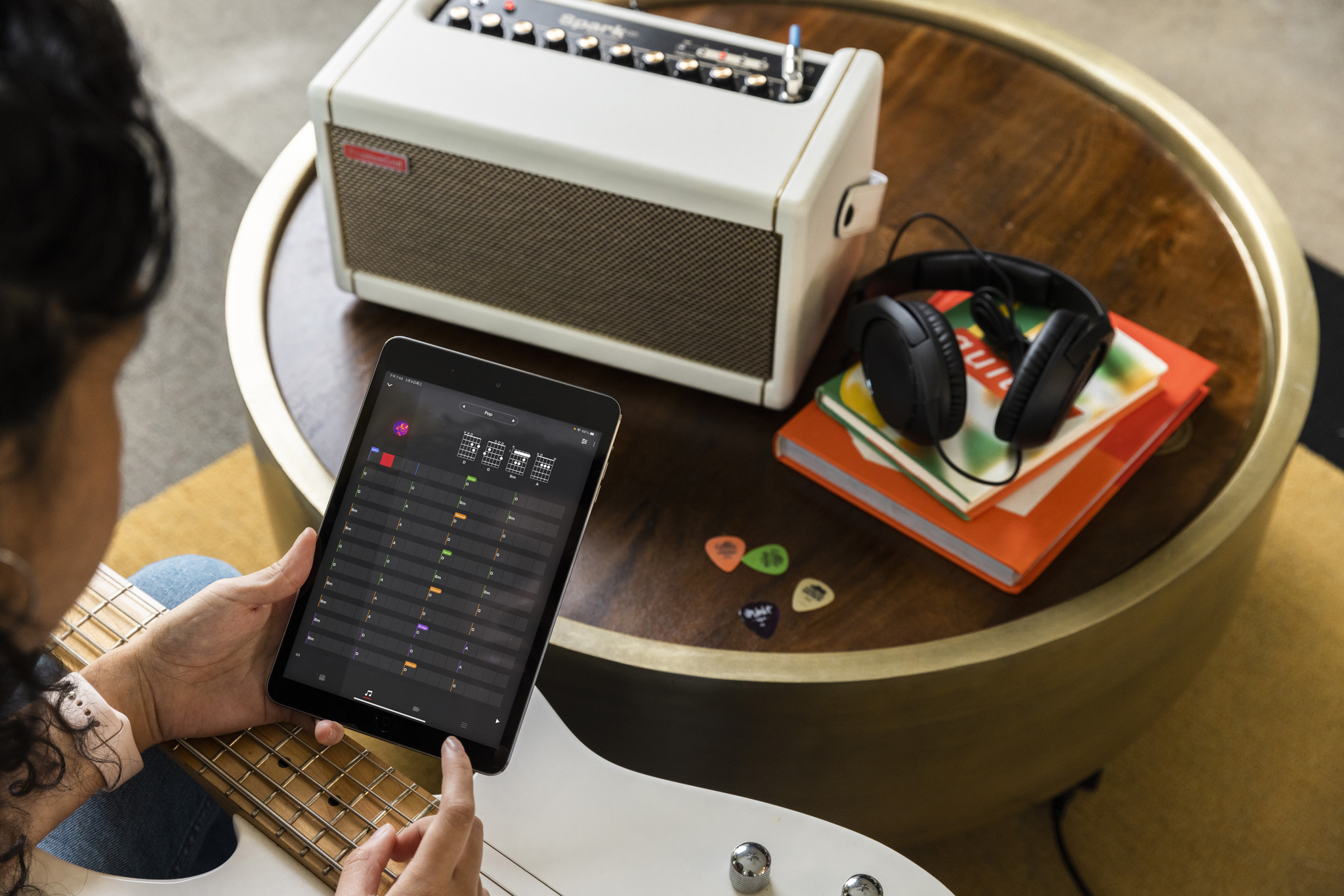 Positive Grid Spark Pearl Combo 40w 2x4 - Combo für E-Gitarre - Variation 2