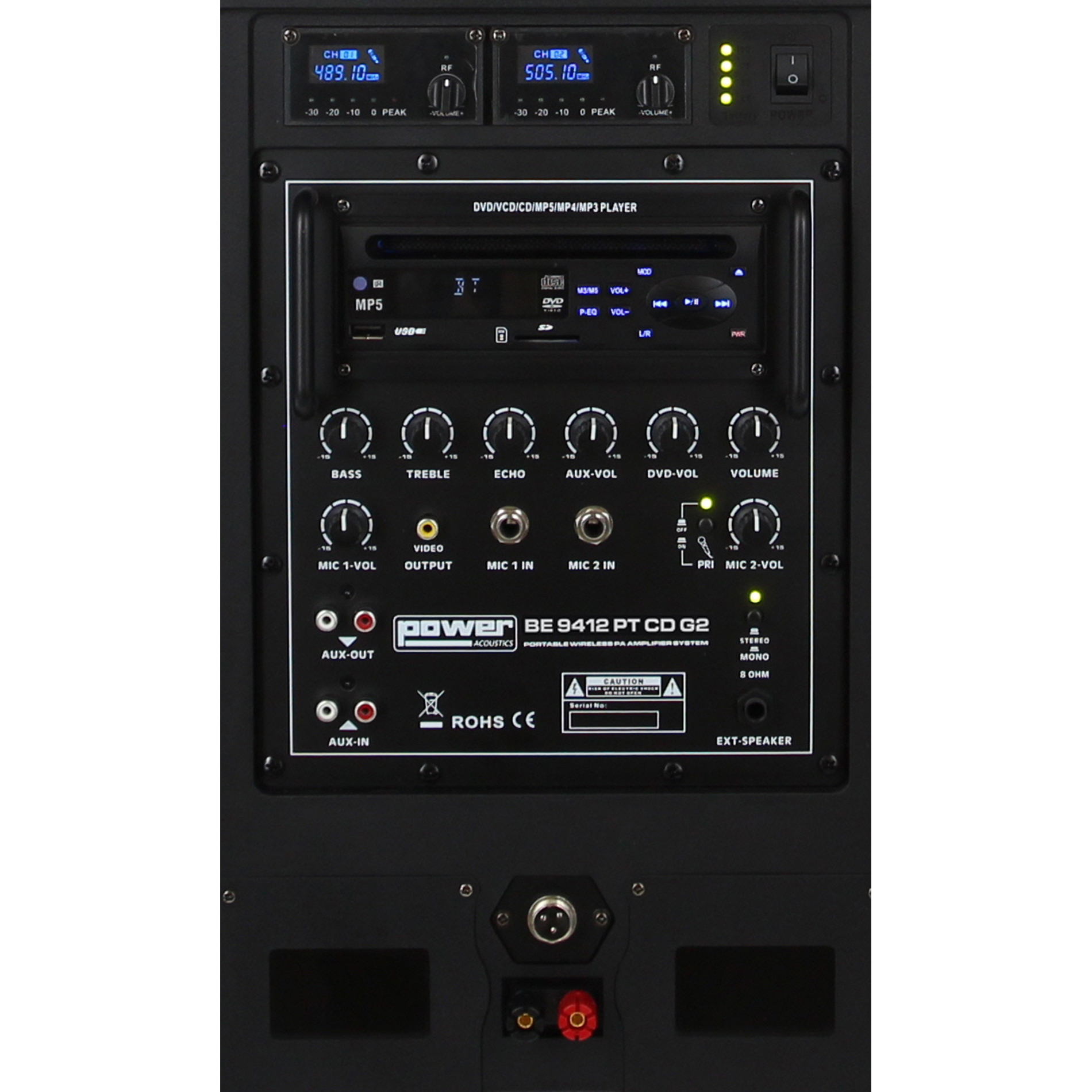 Power Acoustics Be 9412 Pt Cd G2 - Mobile PA-Systeme - Variation 2