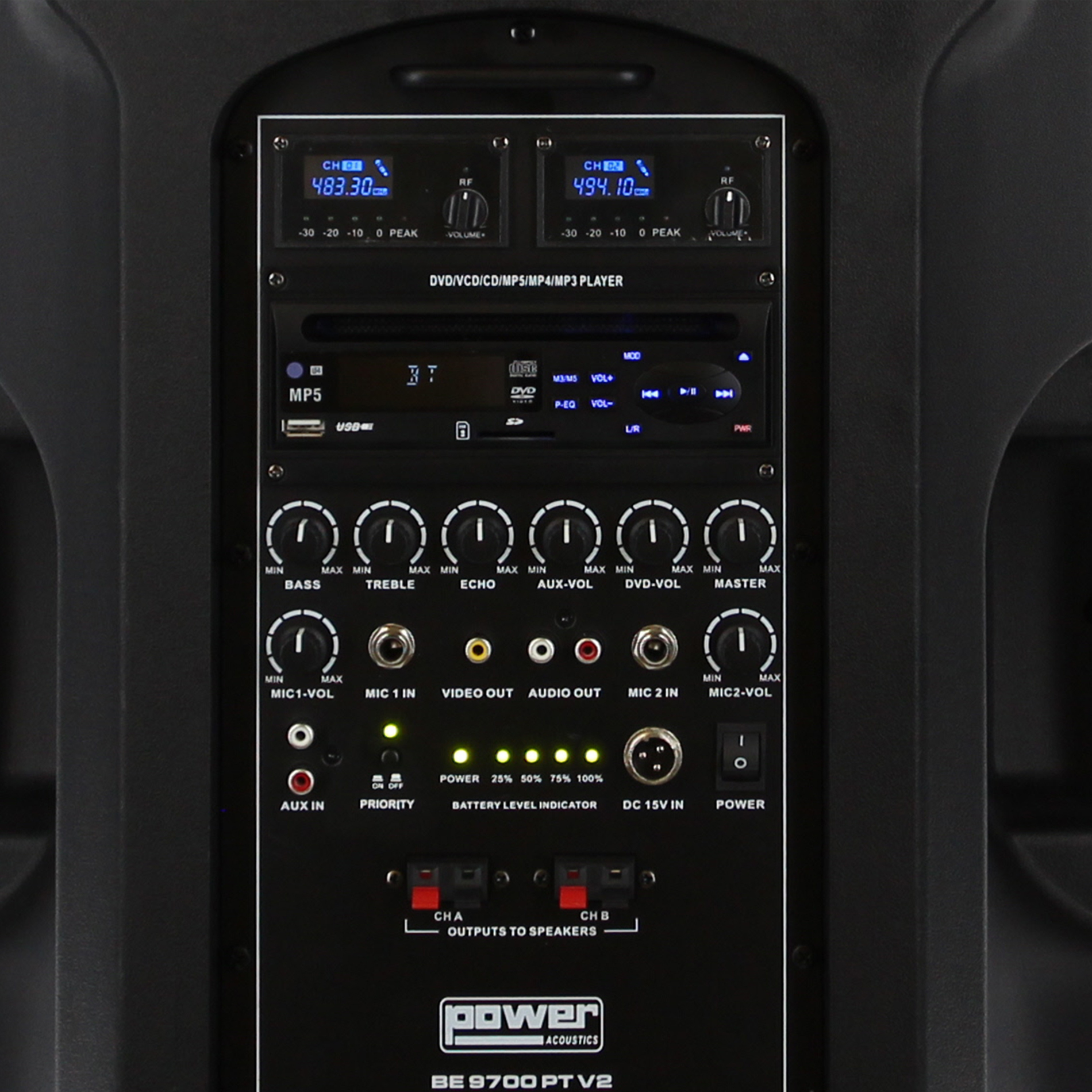 Power Acoustics Be 9700 Pt V2 - Mobile PA-Systeme - Variation 3