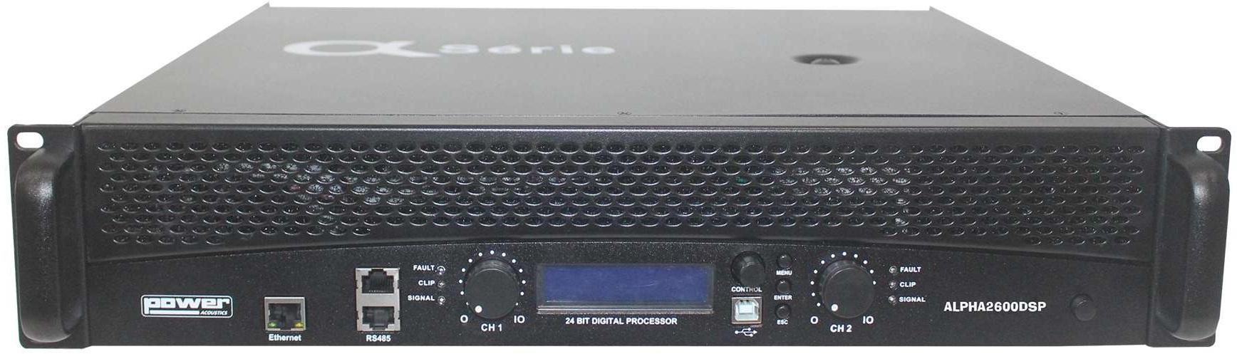 Stereo endstüfe Power acoustics Alpha 2600 DSP