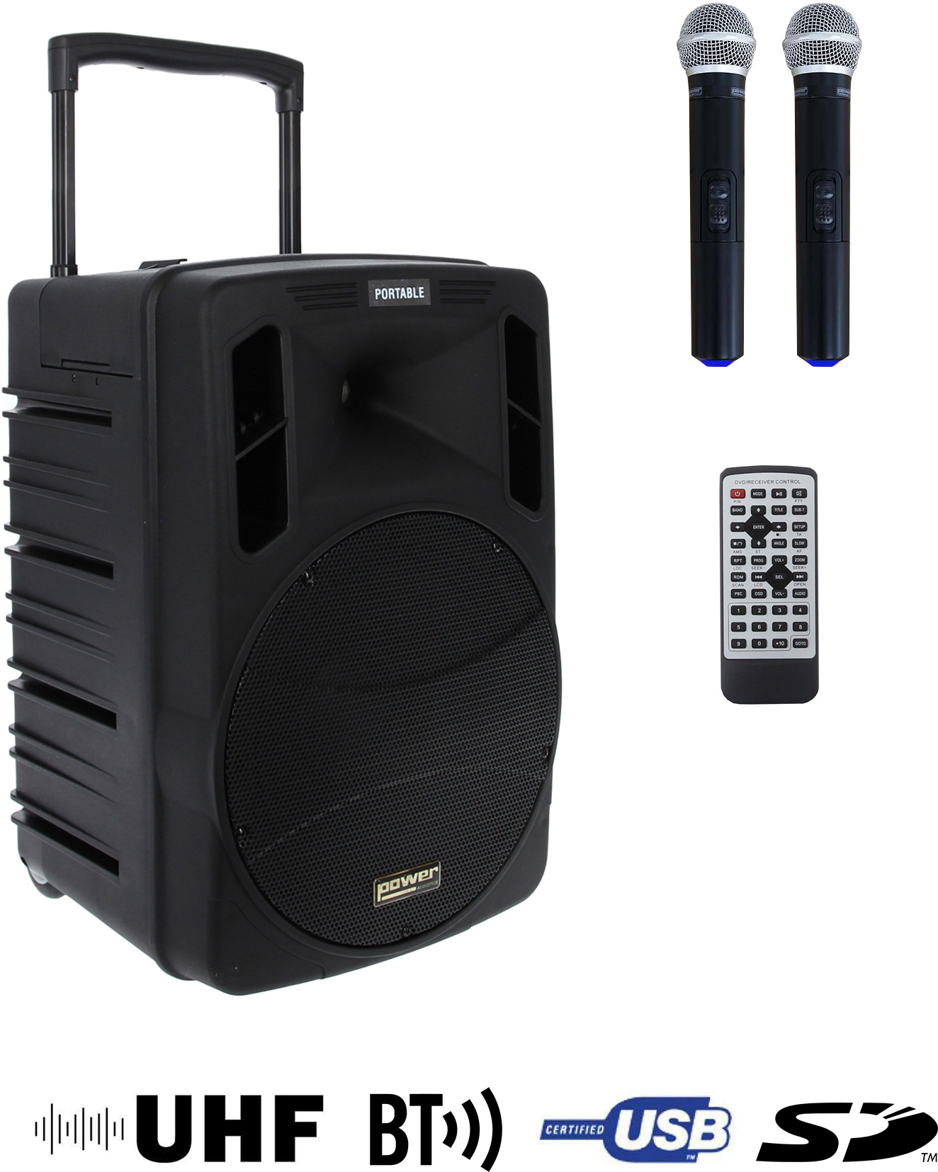 Power Acoustics Be 9412 Cd G2 - Mobile PA-Systeme - Main picture