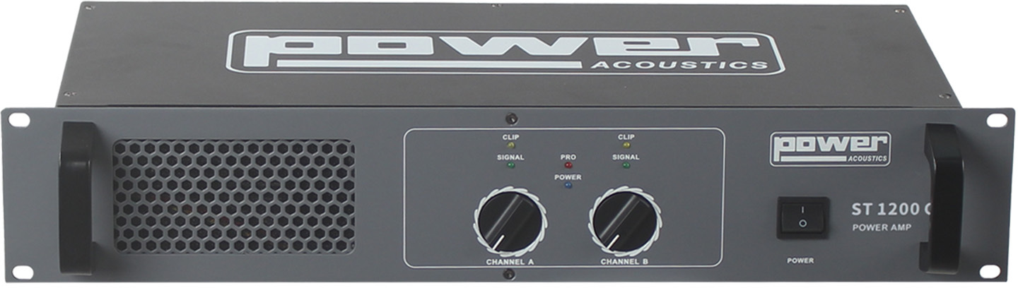 Power Acoustics St 1200 G2 - Stereo Endstüfe - Main picture