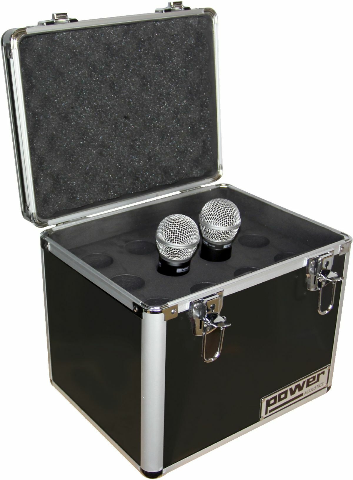 Power Acoustics Valise Rangement Micro Bl - Mikrofon-flightcase - Main picture