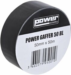 Gaffer-bänder Power acoustics Ruban adhésif 50m noir