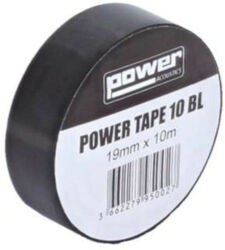 Gaffer-bänder Power acoustics Black Adhesive Tapes 10m