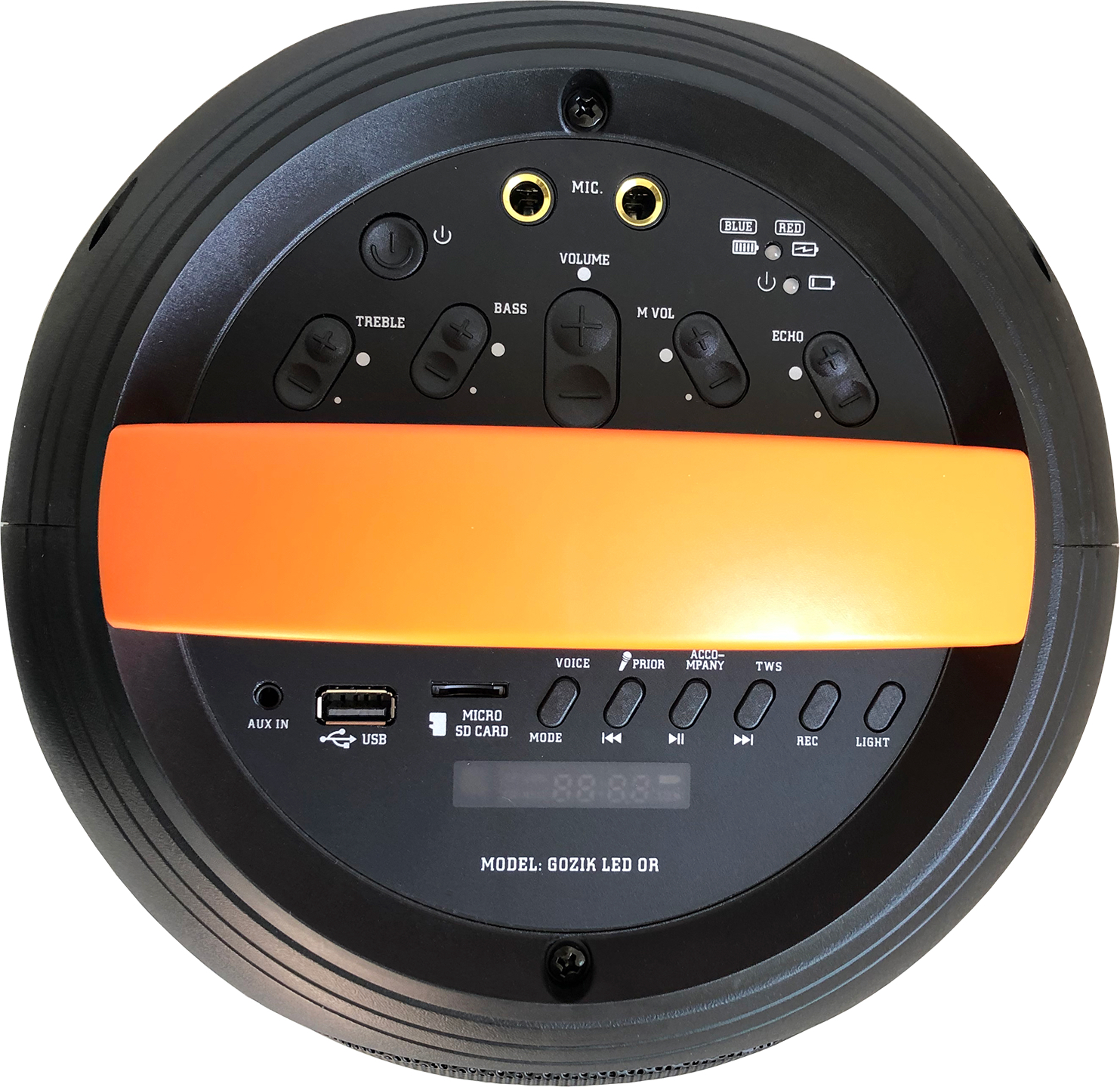 Power Acoustics Gozik Led Orange - Mobile PA-Systeme - Variation 4