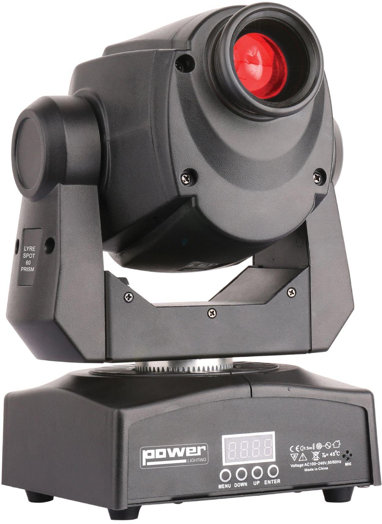Moving-head Power lighting Lyres Spot 60W Prism