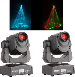 2 x Lyre Spot 60w Prism