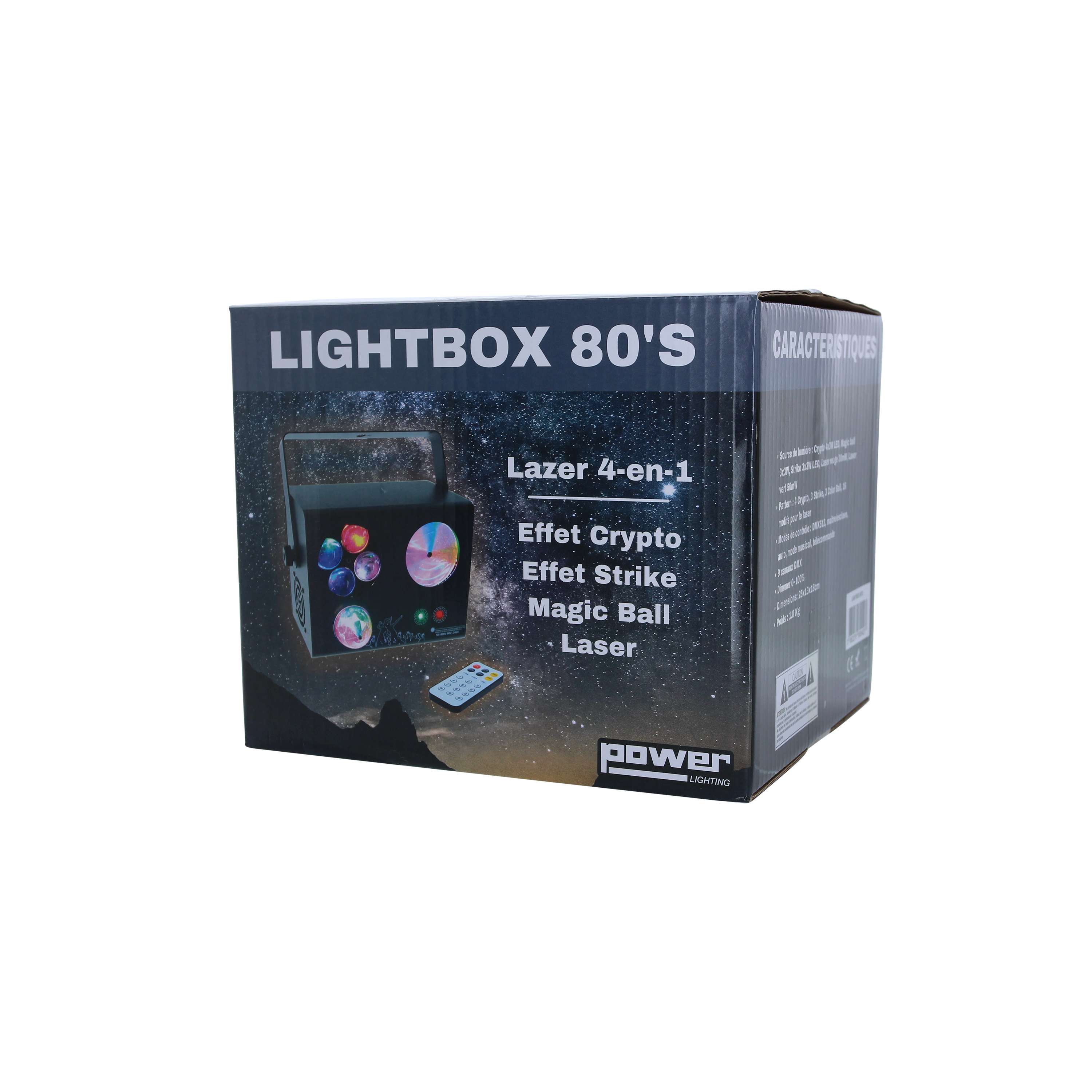 Power Lighting Lightbox 80s - Effektstrahler - Variation 5
