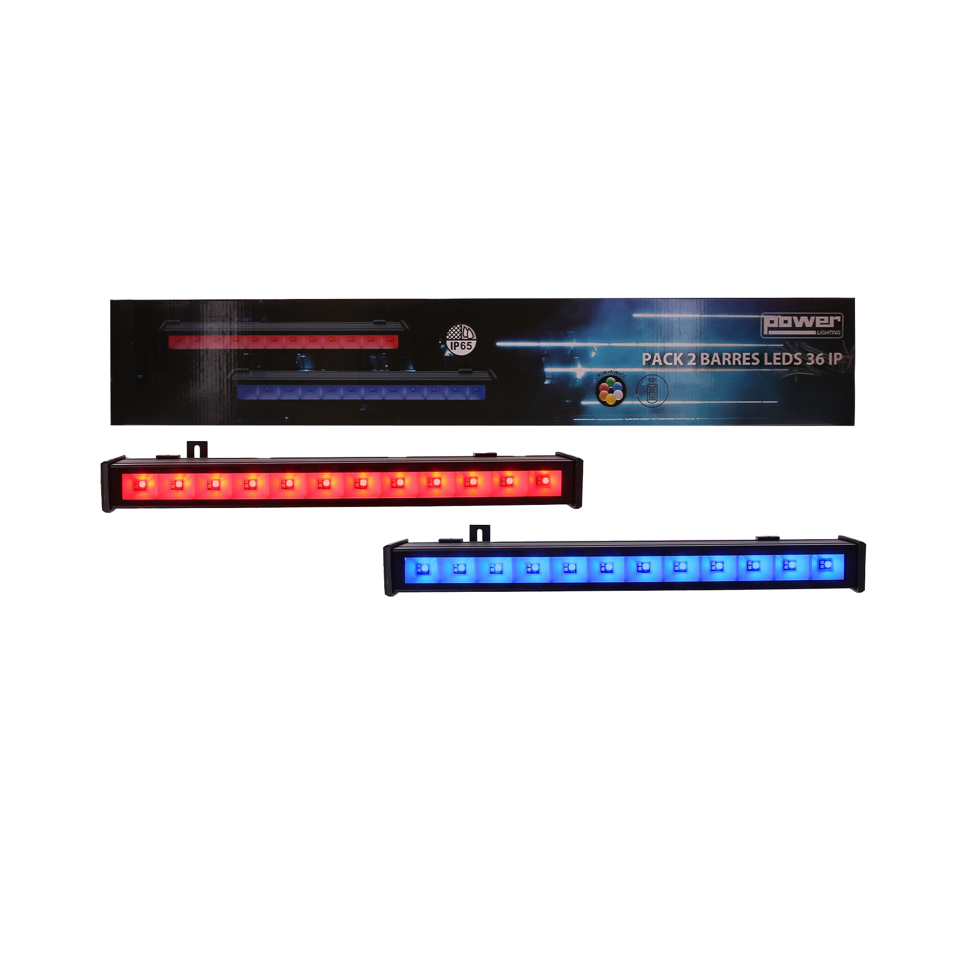 Power Lighting Pack 2barres Led 36 Ip - LED Bars - Variation 3