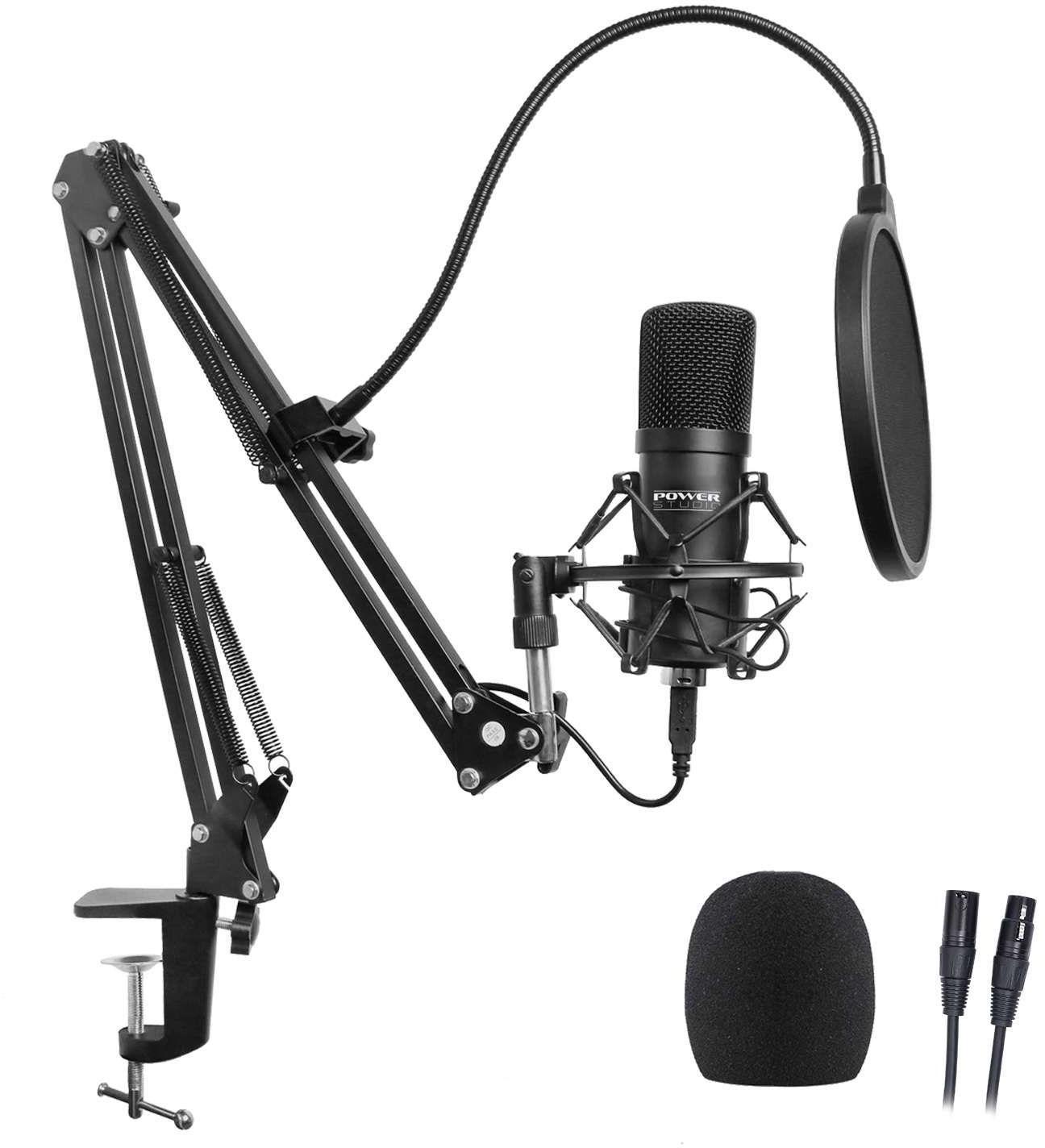 Mikrofon set mit ständer Power studio Vibe B1 Bundle XLR