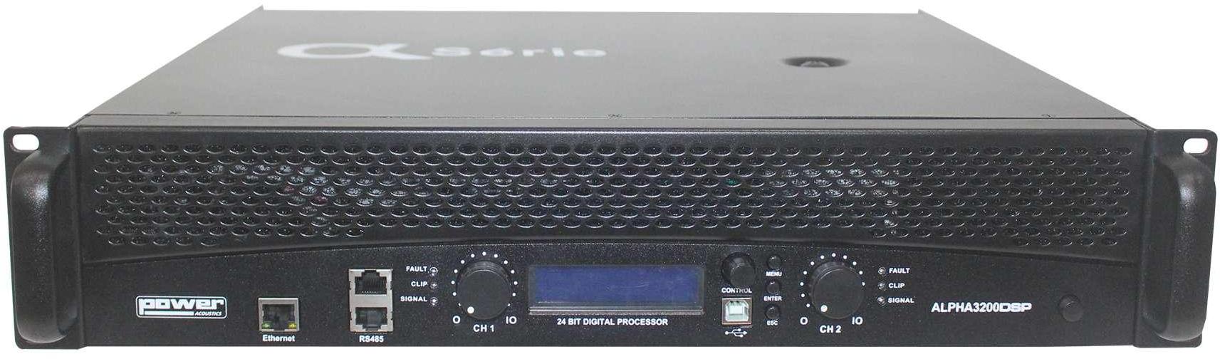 Stereo endstüfe Power Alpha 3200 Dsp