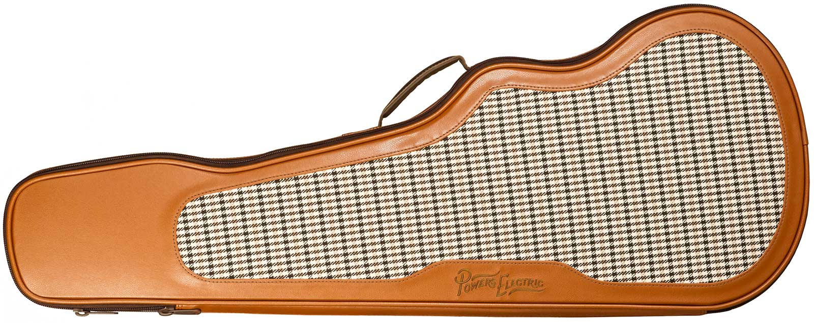 Powers Electric A-type 2s Ff42 Ht Mn #a494 - Black Olive - Retro-Rock-E-Gitarre - Variation 9