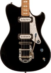 Retro-rock-e-gitarre Powers electric A-Type #A697 - Jet black