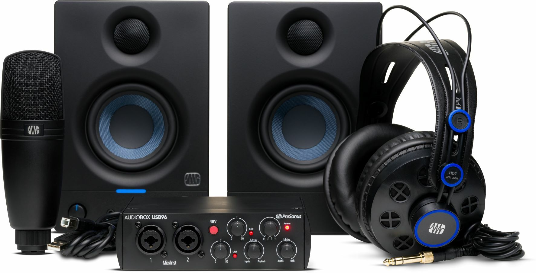 Presonus Audiobox 96k Complete Bundle - Home Studio Set - Main picture