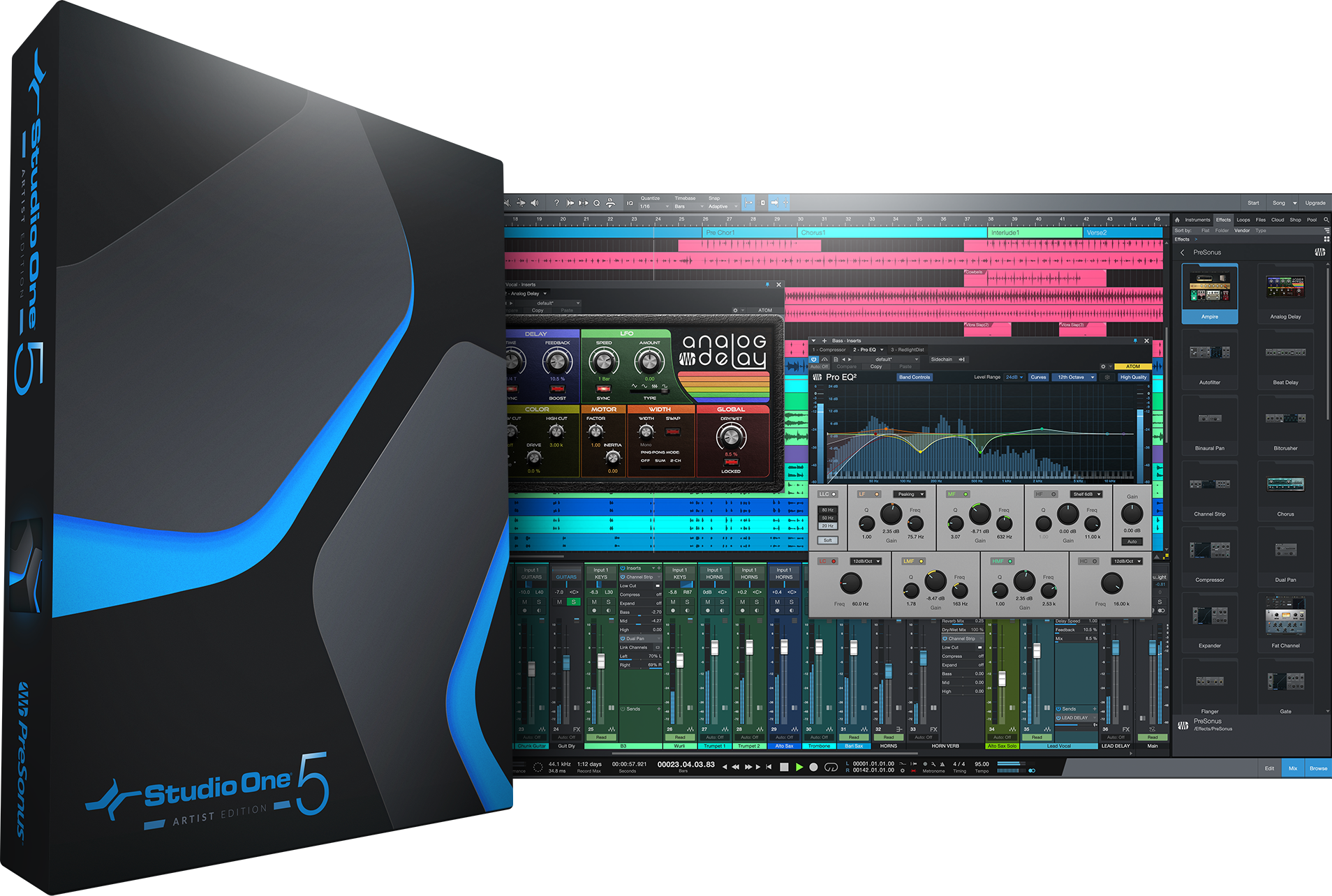 Presonus Studio One V5 Artist - Serial - Sequenzer Software - Main picture