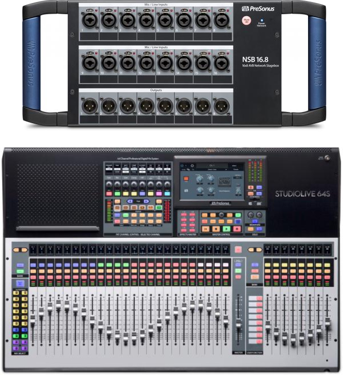 Presonus Studiolive 64s  + Nsb 16.8  Offerte - Numerisches Mischpult - Main picture