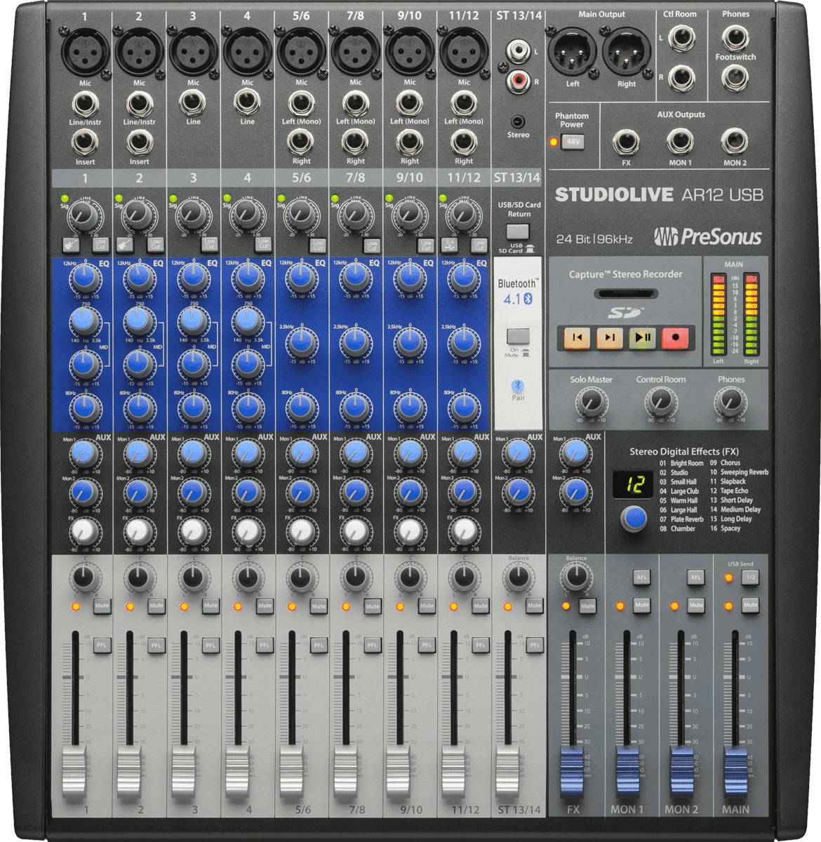 Presonus Studiolive Ar12 Usb - Analoges Mischpult - Main picture