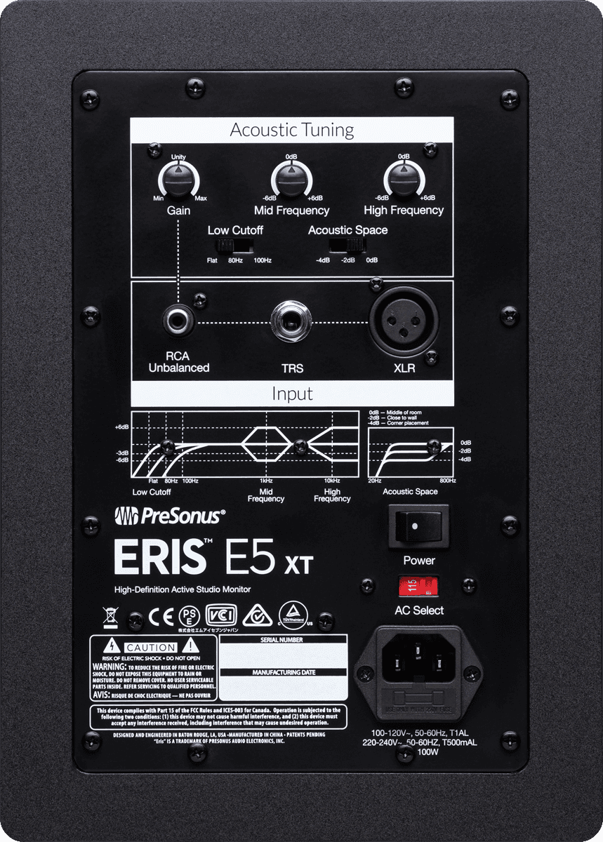 Presonus Eris E5 Xt - La PiÈce - Aktive studio monitor - Variation 2