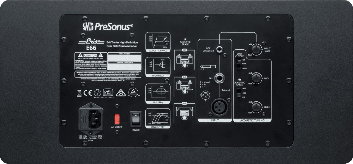 Presonus Eris E66 - La PiÈce - Aktive studio monitor - Variation 1