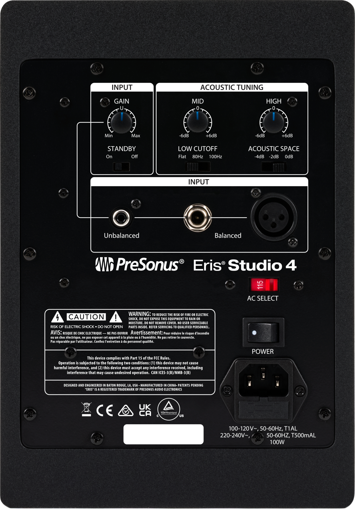 Presonus Eris Studio 4 - La PiÈce - Aktive studio monitor - Variation 1
