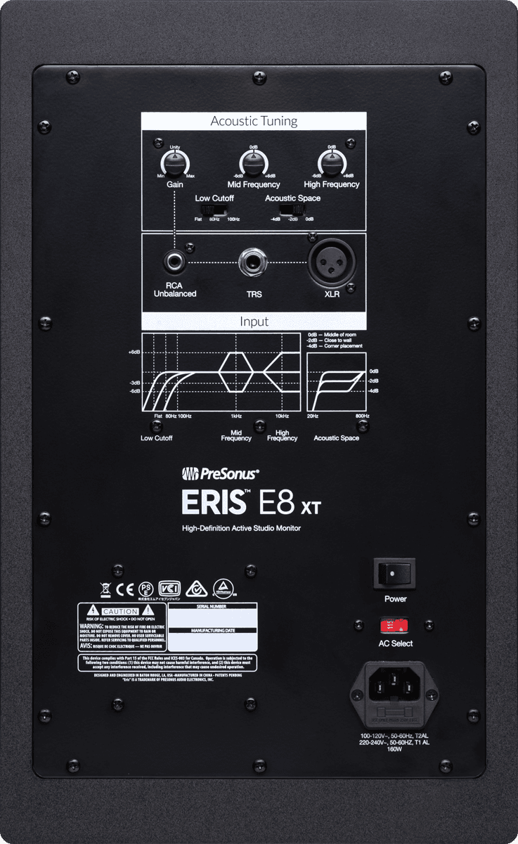 Presonus Eris E8 Xt - La PiÈce - Aktive studio monitor - Variation 1