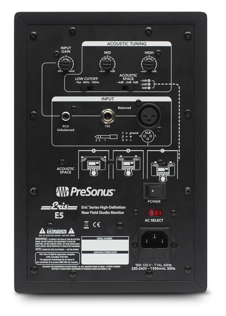 Presonus Eris E5 - La PiÈce - Aktive studio monitor - Variation 1