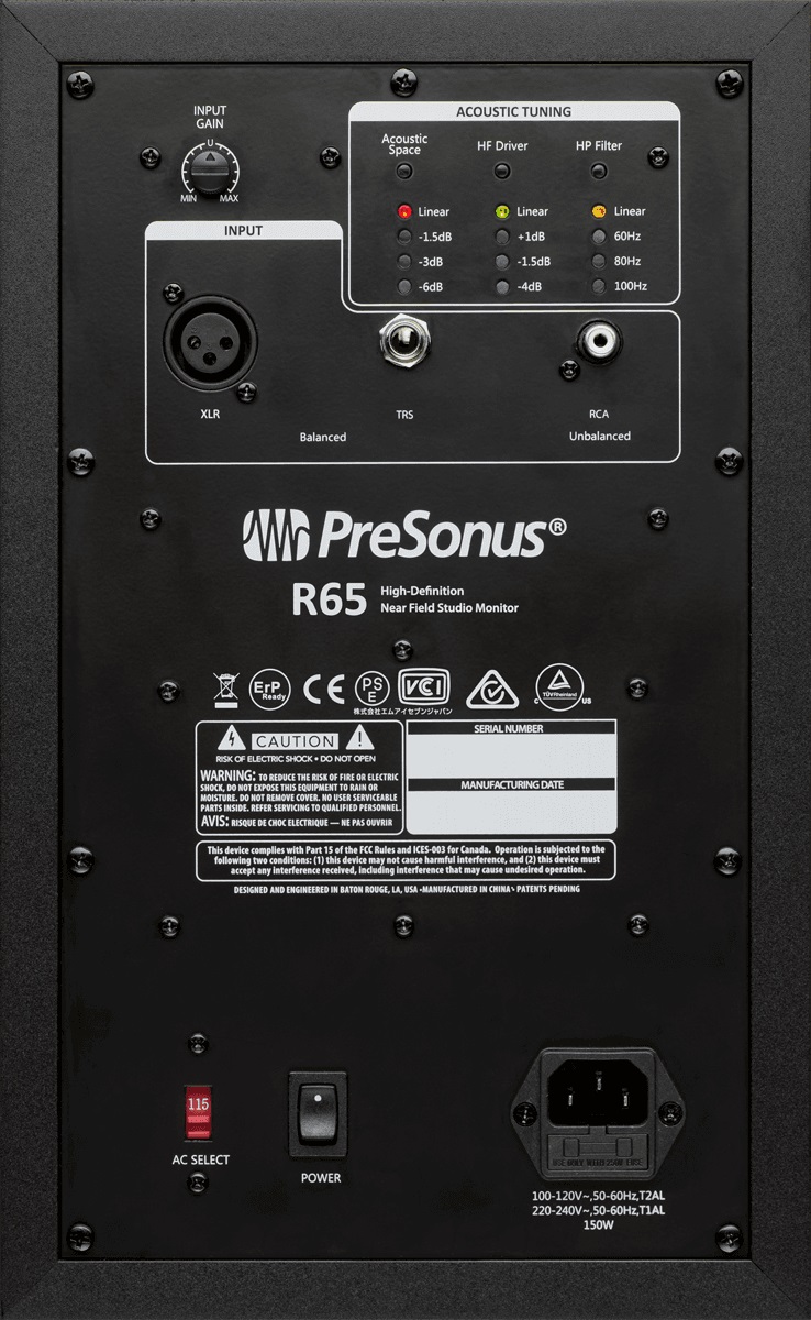 Presonus R65 - La PiÈce - Aktive studio monitor - Variation 2
