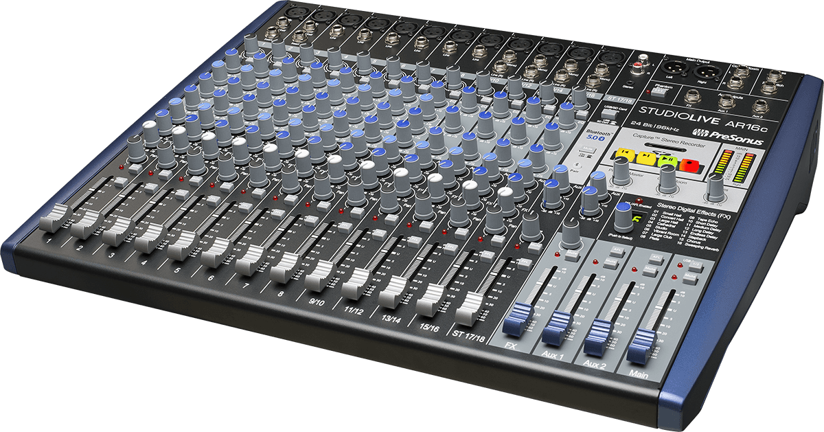 Presonus Studiolive Ar16c - Analoges Mischpult - Variation 1