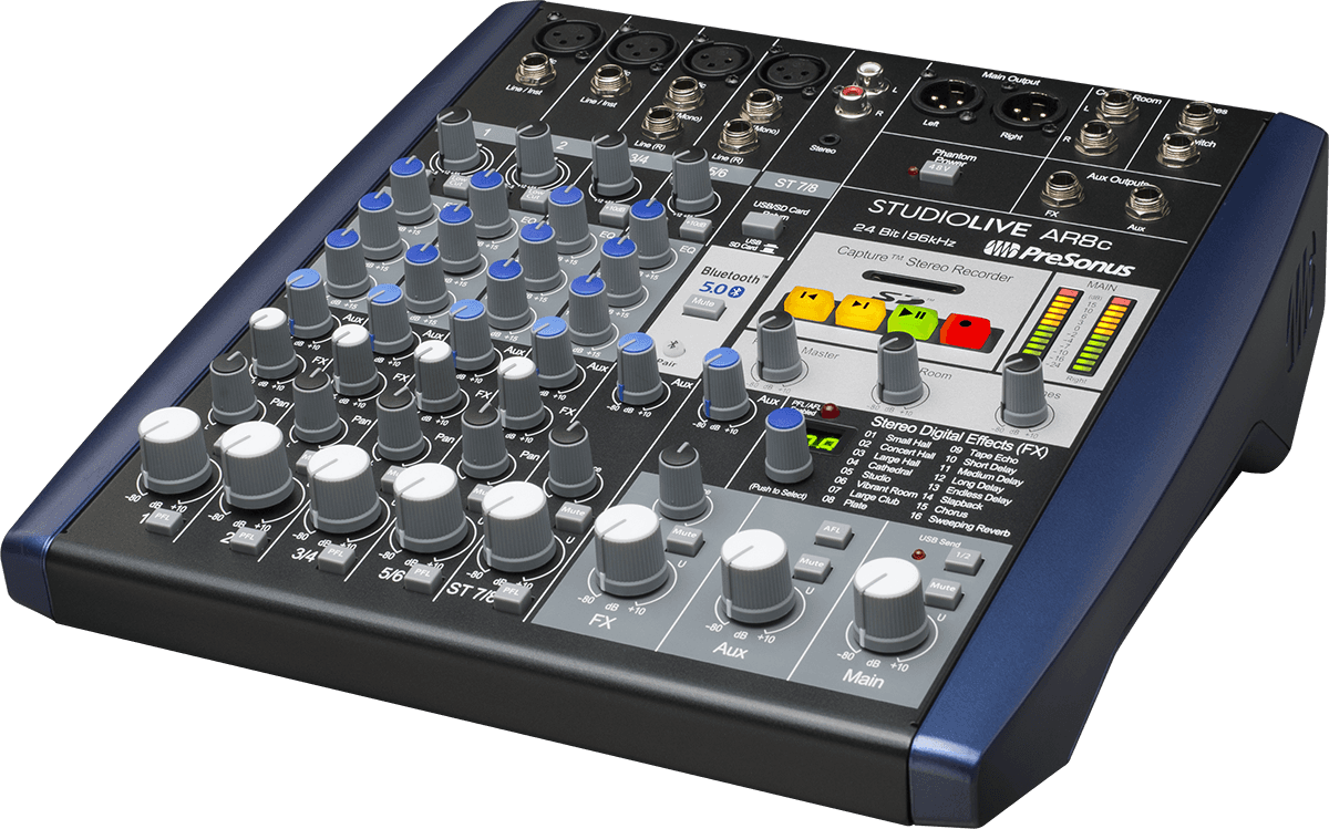 Presonus Studiolive Ar8c - Analoges Mischpult - Variation 1