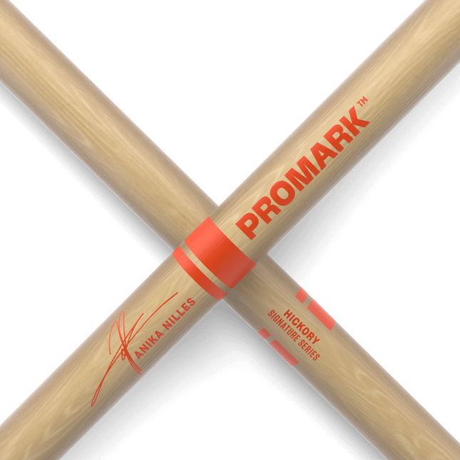 Pro Mark Anika Nilles Hickory Drumstick, Wood Tip - Stöcke - Variation 1