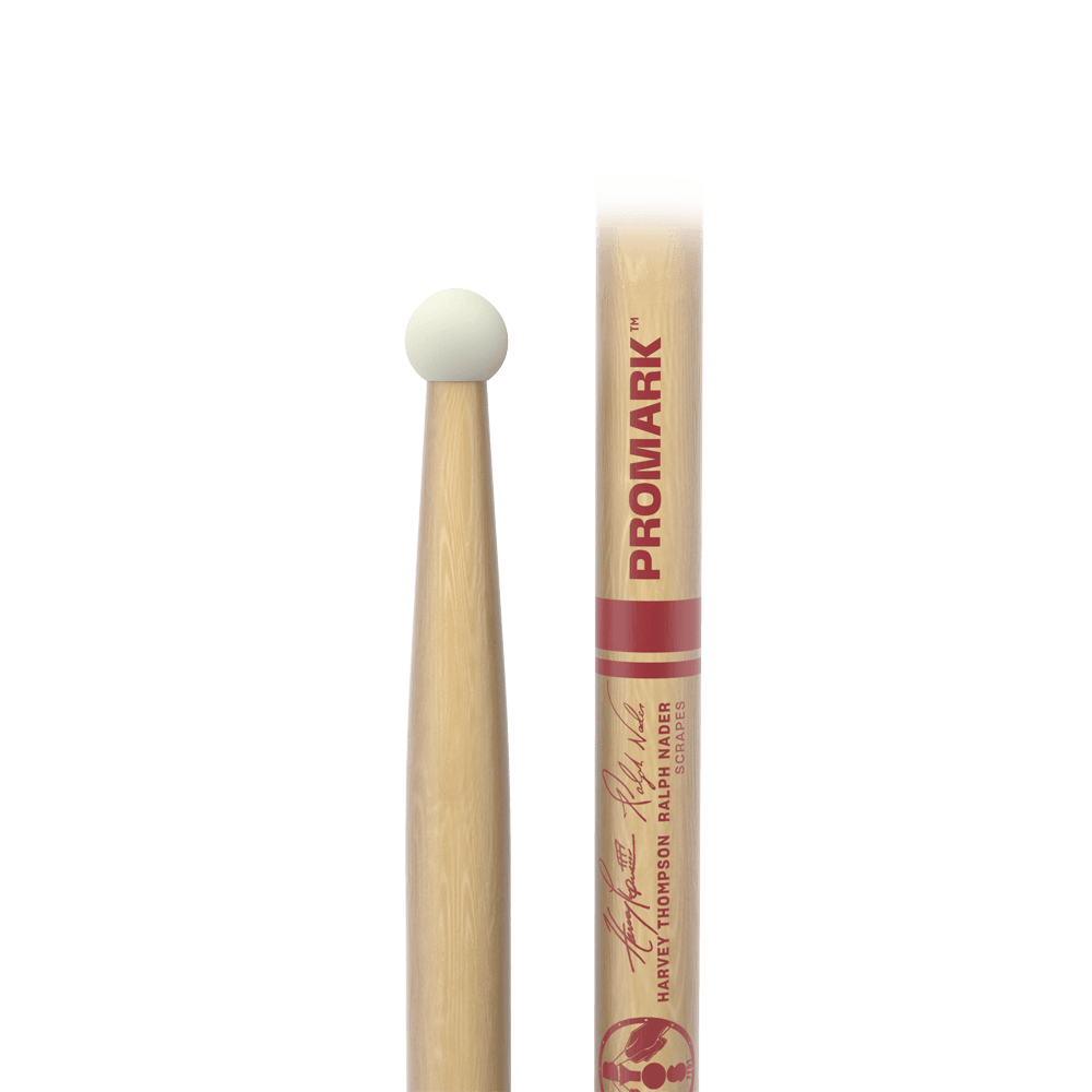 Pro Mark Baguettes De Fanfare Byos Signature « Scrapes », Olive En Nylon - Stöcke - Variation 4