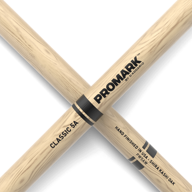 Pro Mark Classic Attack 5a Shira Kashi Oak Drumstick, Oval Wood Tip - Stöcke - Variation 2