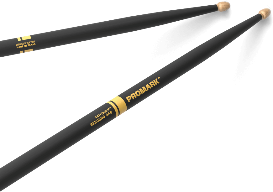 Pro Mark R5abag Rebound 5ab Activegrip Hickory Drumstick, Acorn Wood Tip - Stöcke - Main picture