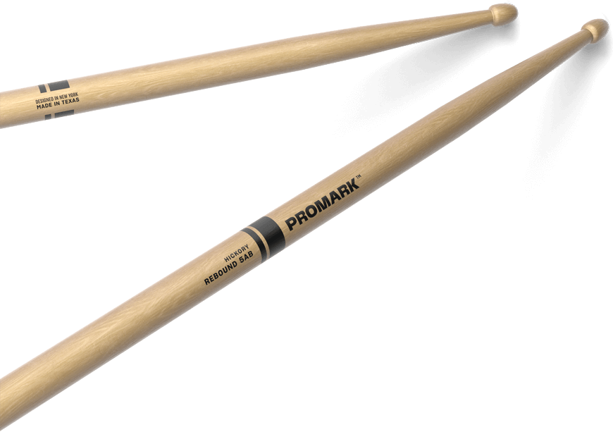 Pro Mark Rbh580aw Rebound 5ab Hickory Drumstick, Acorn Wood Tip - Stöcke - Main picture