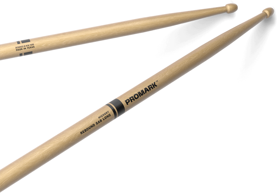 Pro Mark Rbh580law Rebound 5ab Long Hickory Drumstick, Acorn Wood Tip - Stöcke - Main picture