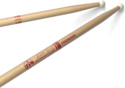 Stöcke Pro mark Baguettes de fanfare BYOS signature « Scrapes », olive en nylon